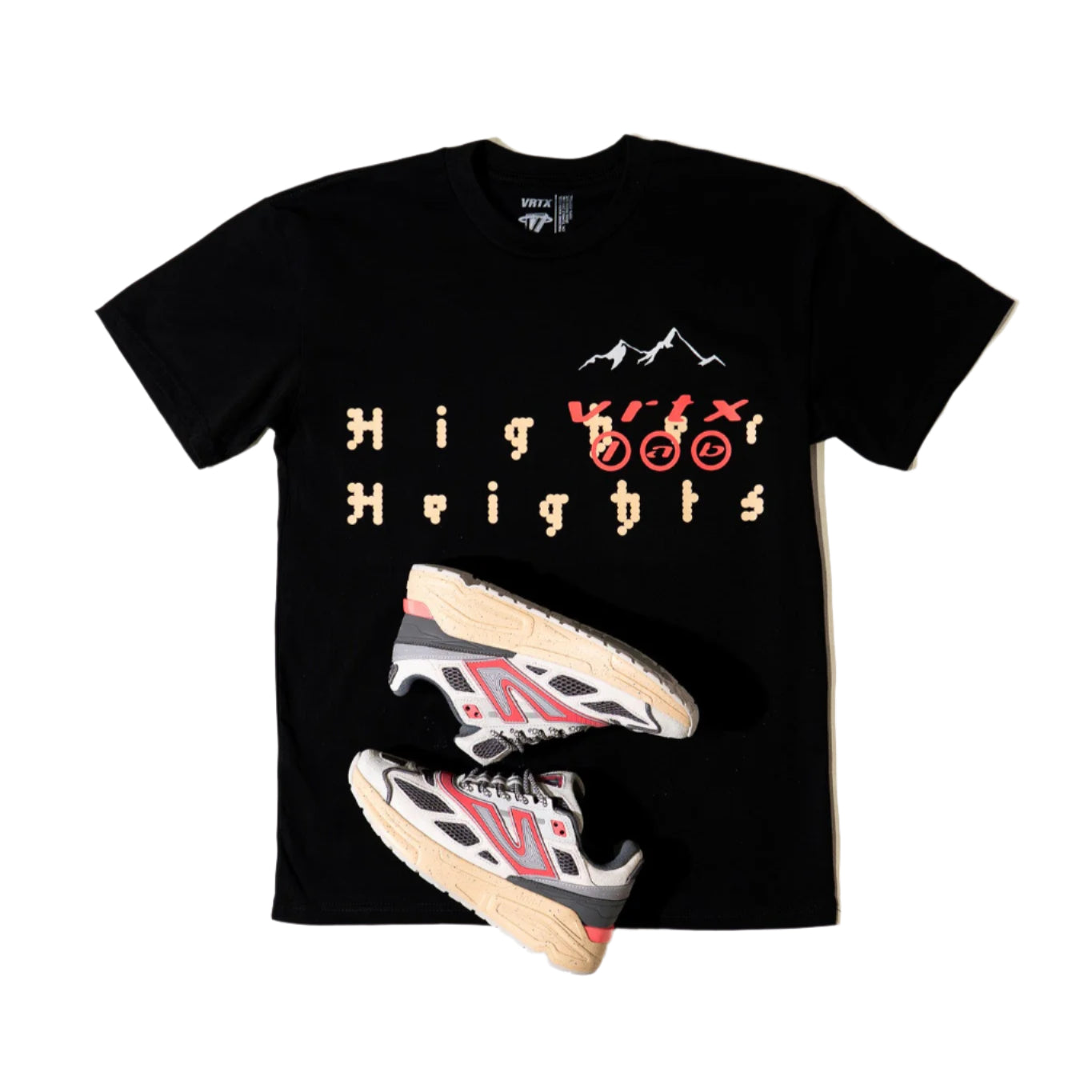 PEAK T-SHIRT BLACK