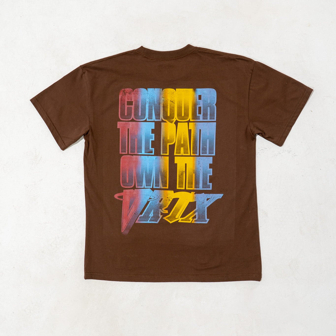 RED WOODS T-SHIRT BROWN